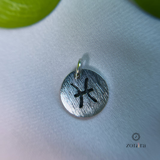 Zodiac 92.5 Silver Pendant - Pisces