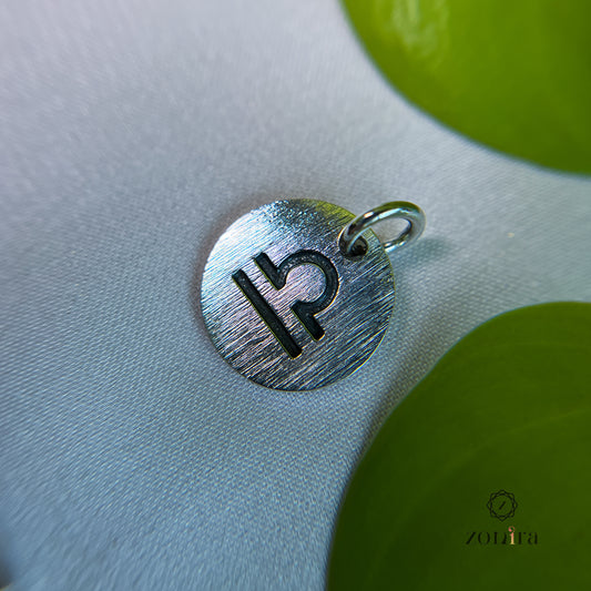 Zodiac 92.5 Silver Pendant - Libra