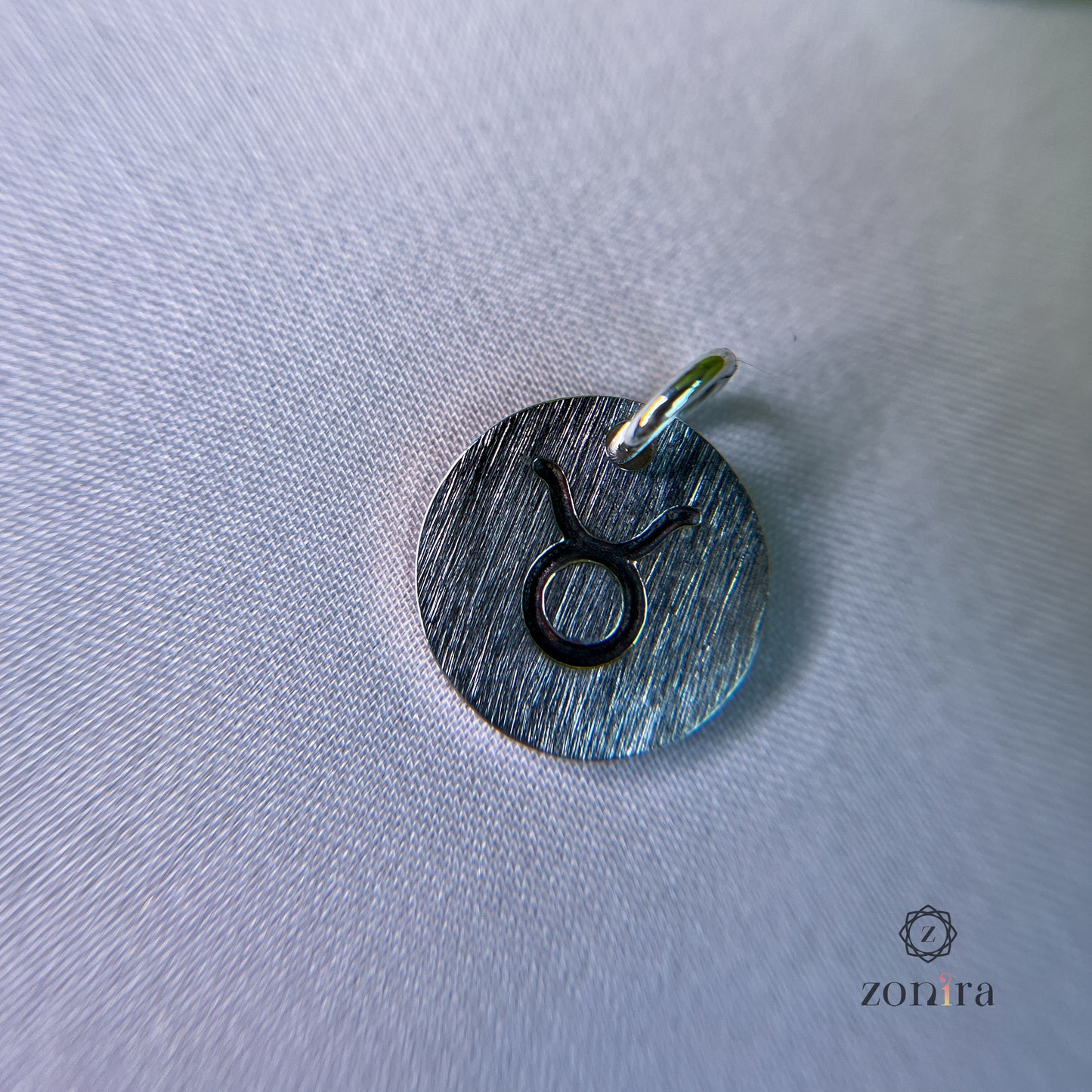 Zodiac 92.5 Silver Pendant - Taurus
