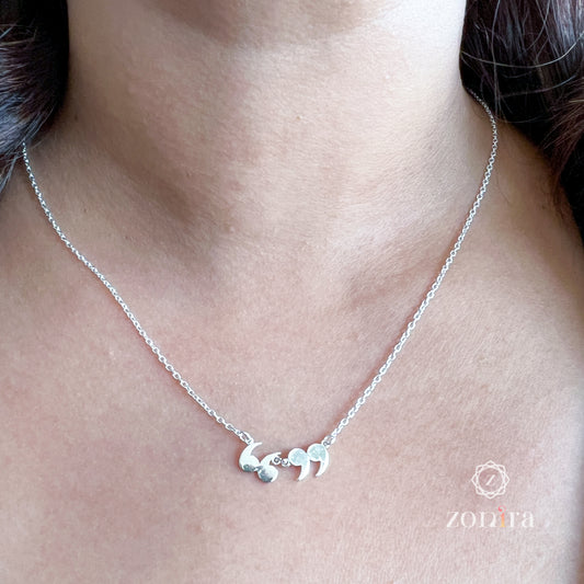 Ira 92.5 Silver Necklace - Apostrophe