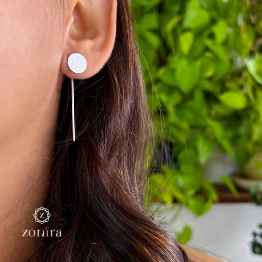 Ira 92.5 Silver Earrings - S.T.O.P