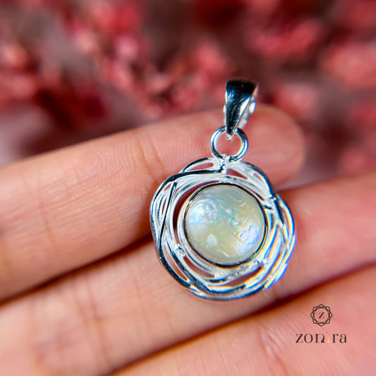 Idaya Silver Pendant - Coin Pearl